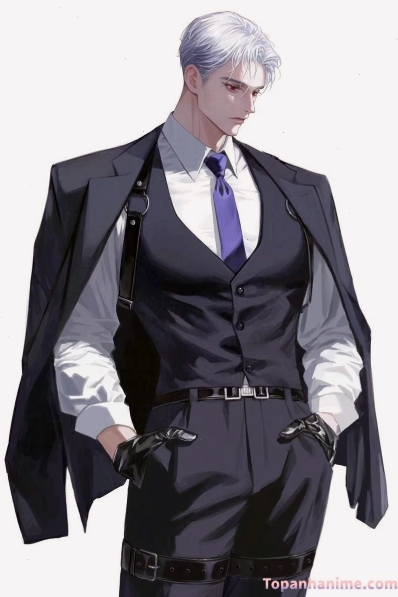 Ảnh tổng tài anime đẹp trai, thể hiện sự cuốn hút đặc biệt