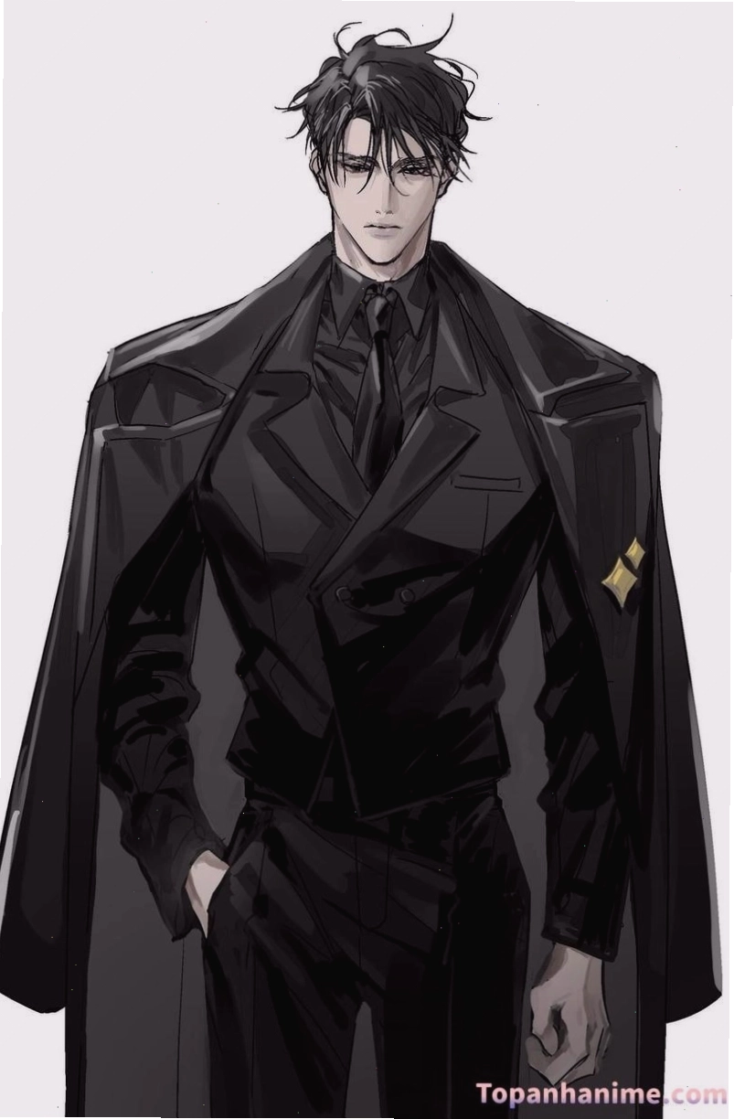 Ảnh tổng tài anime đẹp trai với khí chất quyền lực