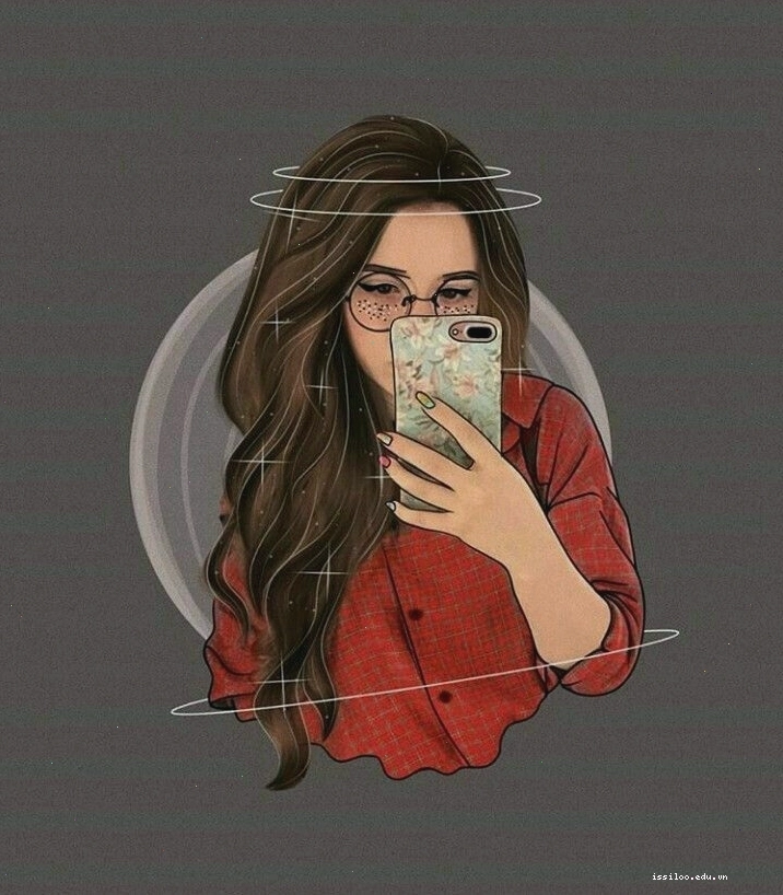 Anime cầm điện thoại