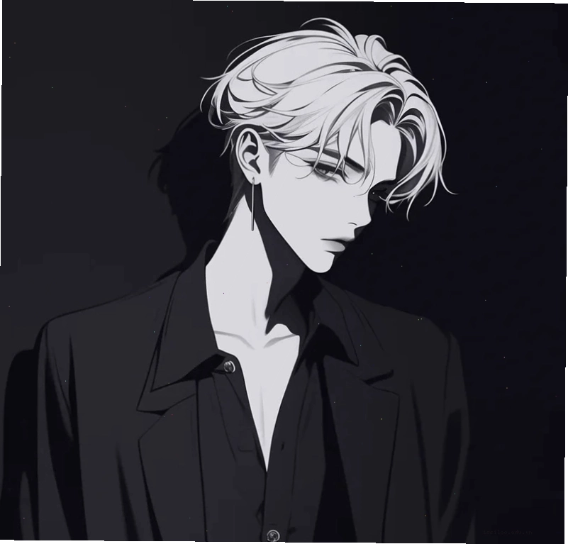 Anime nam ngầu với ánh mắt hút hồn