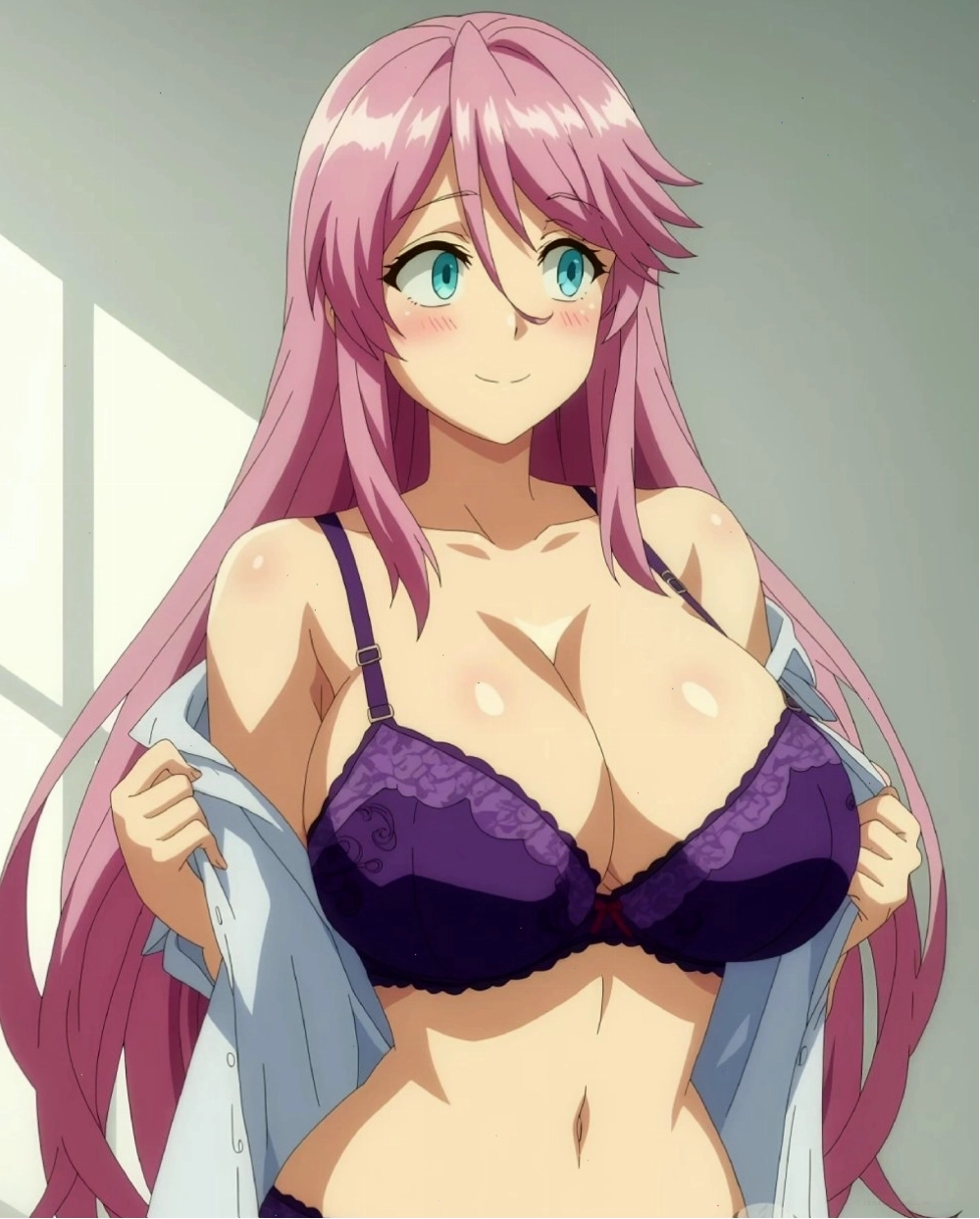 Anime ngực bự khoe dáng chuẩn với vòng một căng đầy
