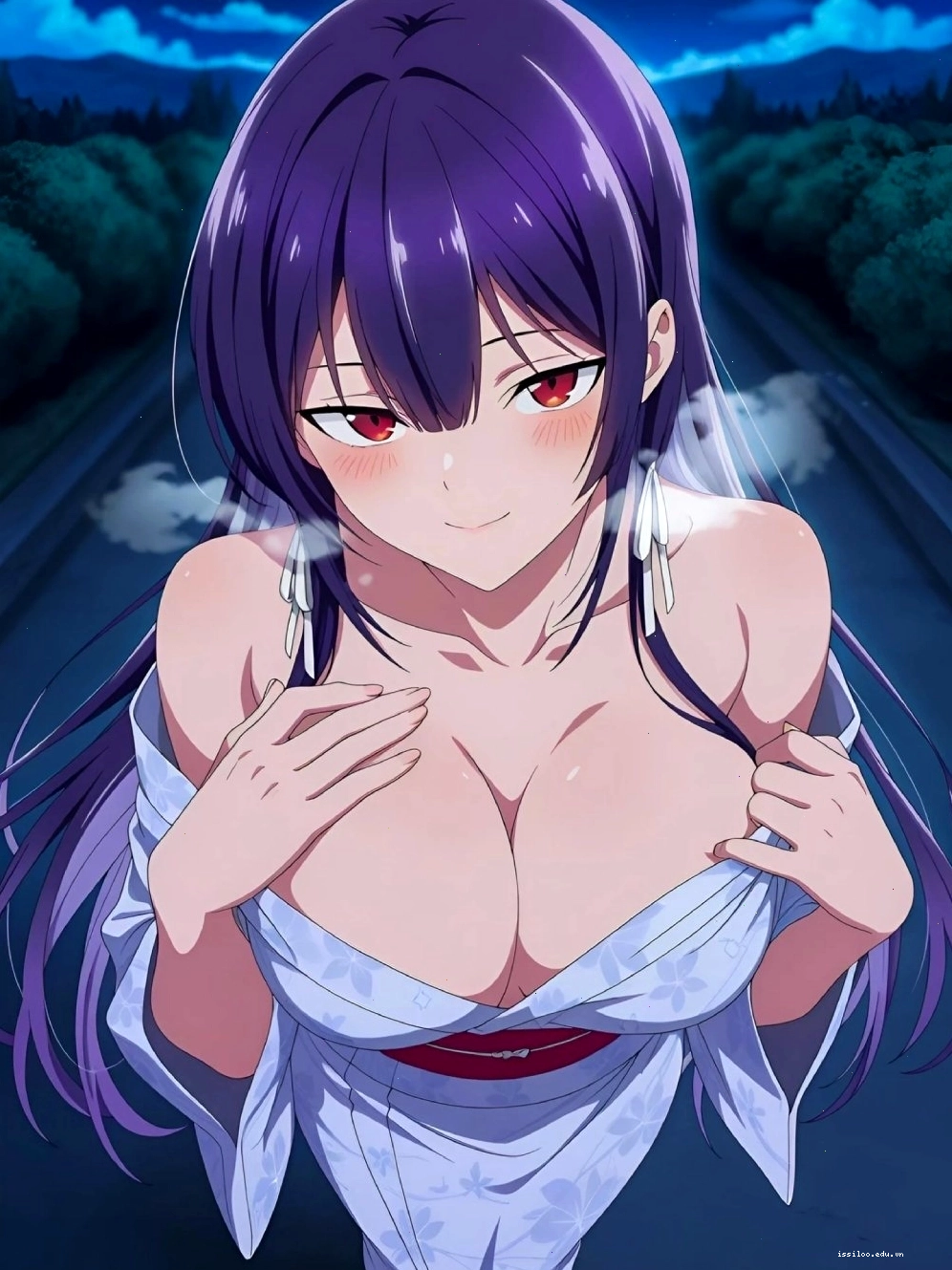 Anime ngực bự với gương mặt ngây thơ và vóc dáng rực lửa
