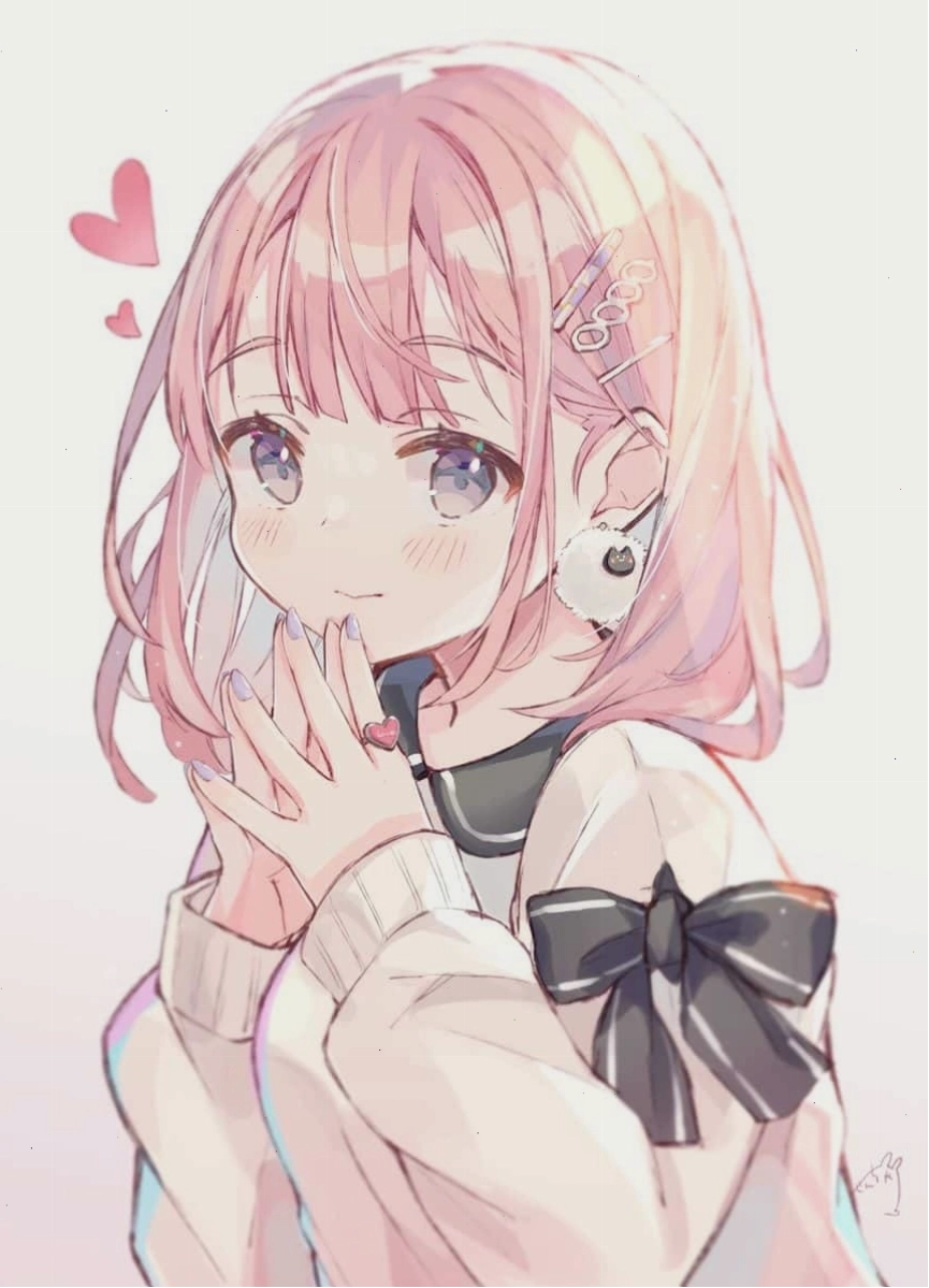 Anime nữ ngầu với trang phục hầm hố