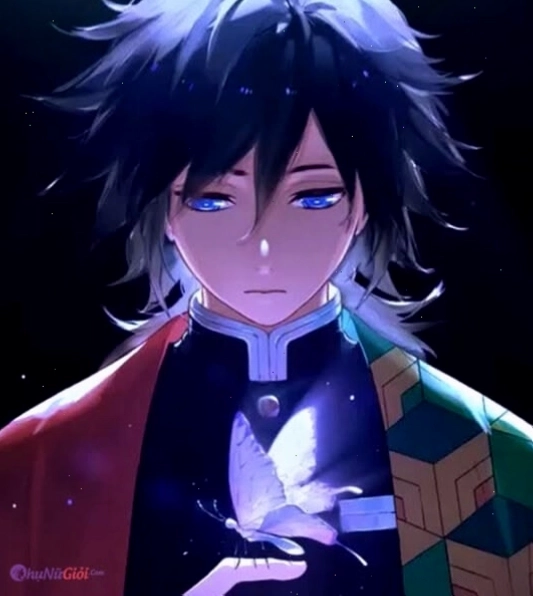 Avatar anime nam đẹp với mái tóc vuốt keo phong cách