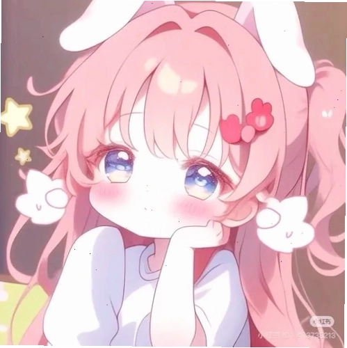 Avatar anime nữ cute với tông màu pastel nhẹ nhàng và trong trẻo