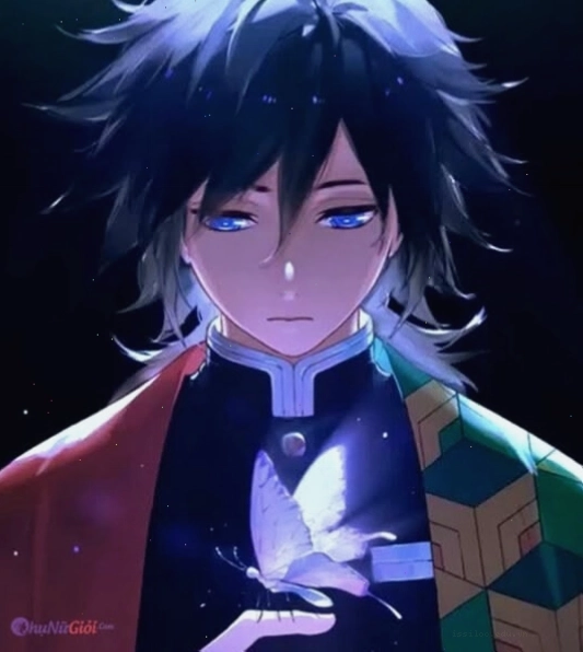 Avatar anime nữ ngầu với đôi mắt sắc sảo và mái tóc ngắn cá tính