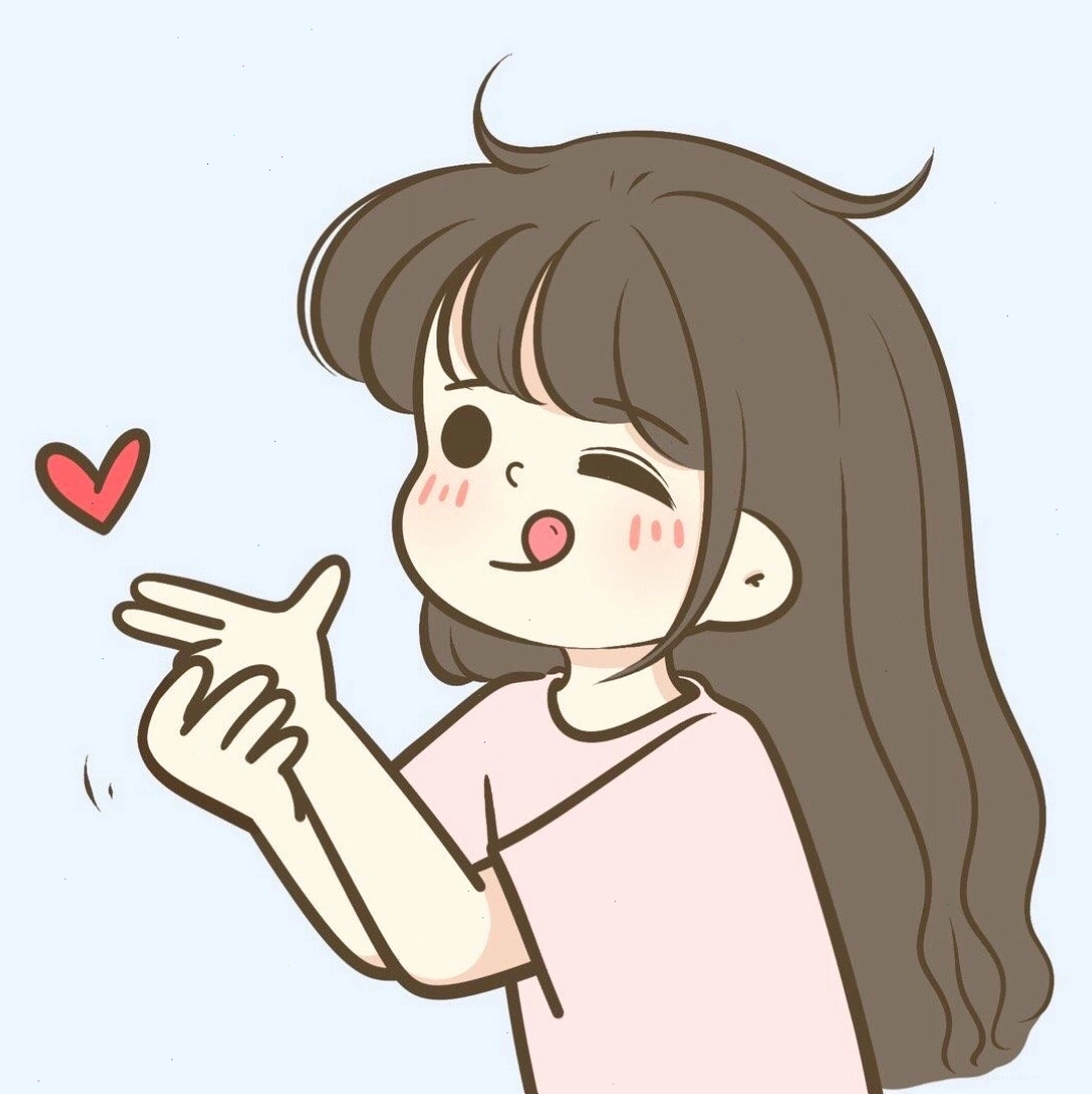 Avatar cặp đôi anime chibi dễ thương