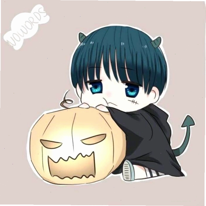 Avatar cặp đôi anime dễ thương với phong cách chibi