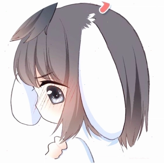 Avatar chibi cô gái đang vui đùa