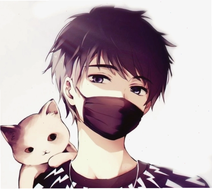 Avatar nam anime chất lừ với trang phục cá tính