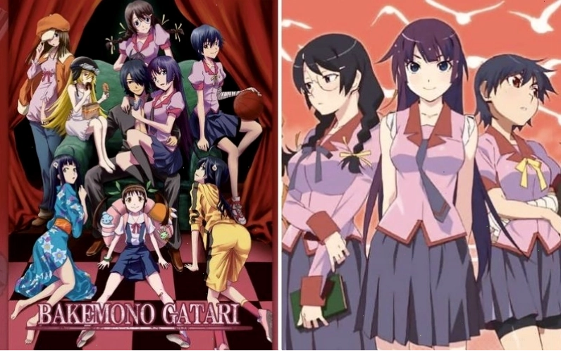 Bakemonogatari - Anime xưa với phong cách hình ảnh độc đáo