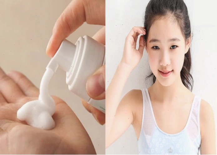 Các loại sữa rửa mặt dịu nhẹ phù hợp cho trẻ em