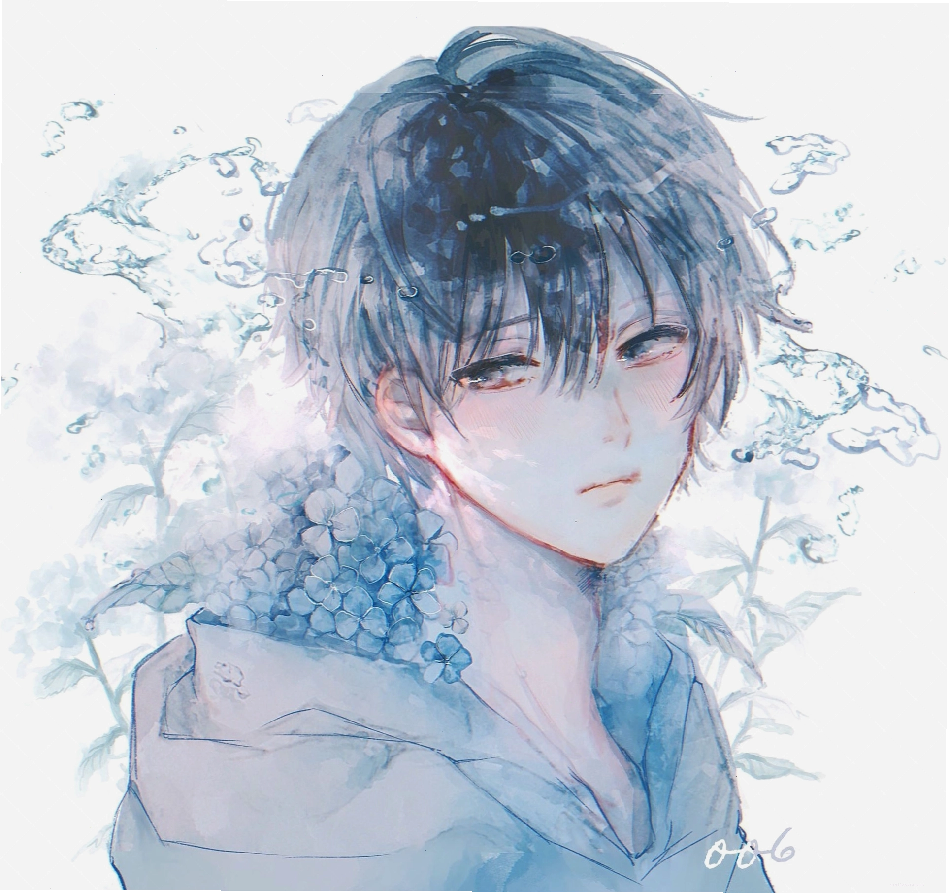 Cặp đôi anime nam nữ với phong cách dễ thương