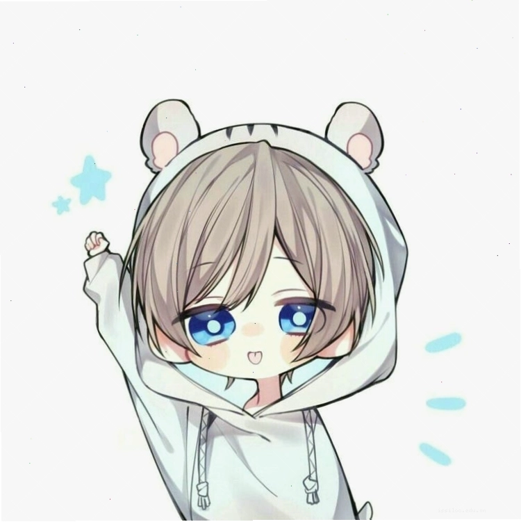 Cặp icon anime chibi dễ thương