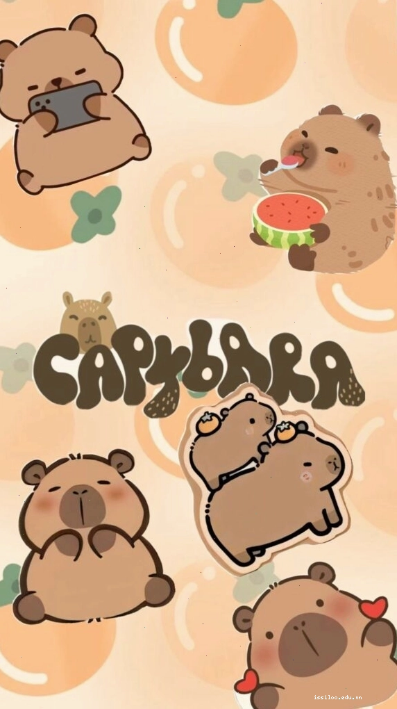Capybara lạc giữa vườn cam, vẻ mặt ngơ ngác, hình nền avatar