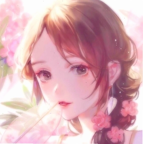 Cô gái anime dễ thương trong trang phục mùa hè