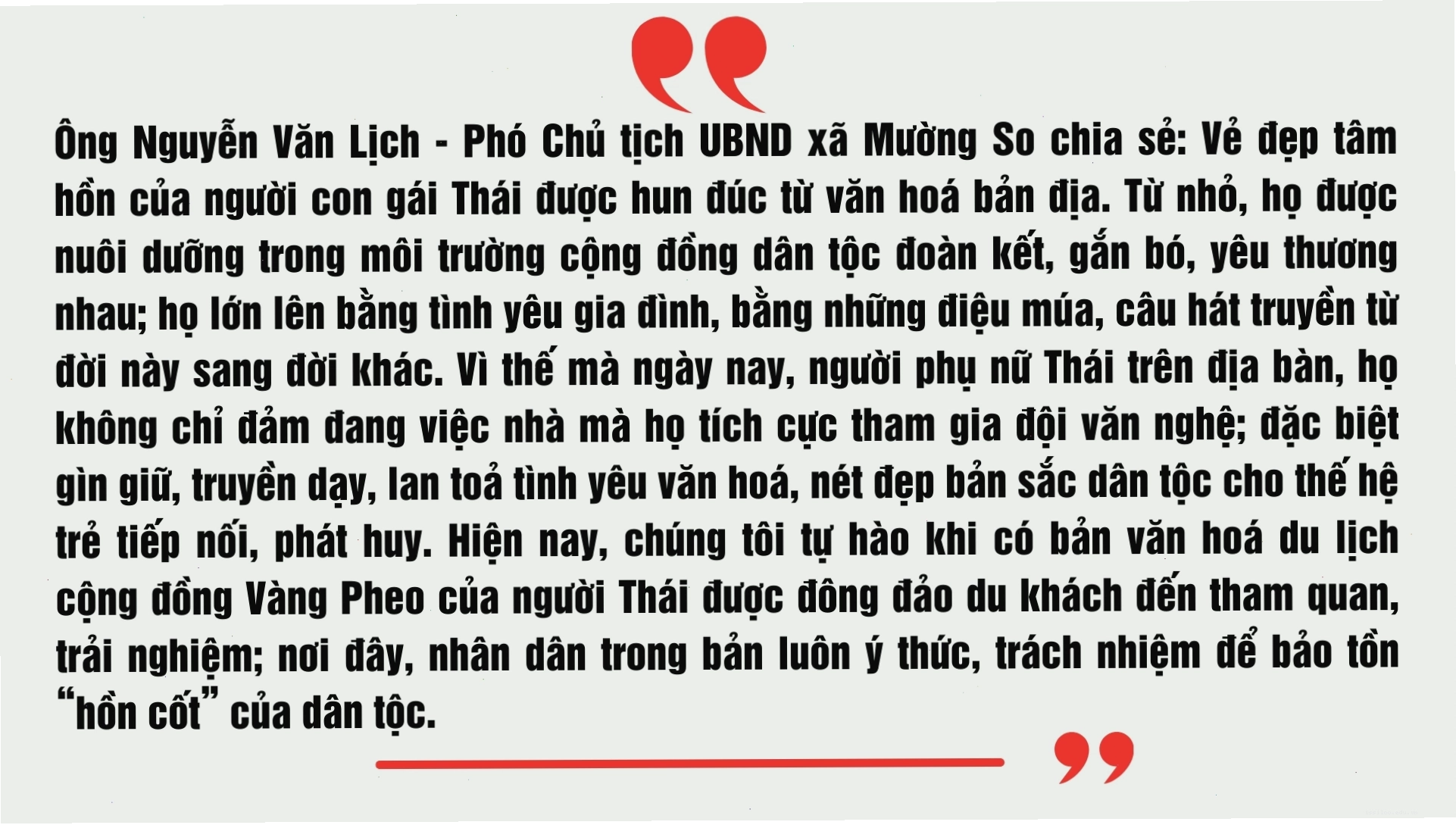 Cô gái dân tộc Thái tươi tắn trong trang phục truyền thống