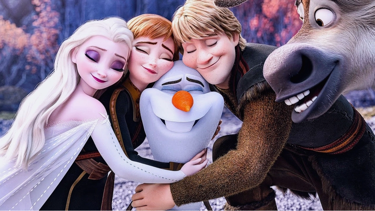 Công chúa Elsa và Anna trong bộ phim Frozen