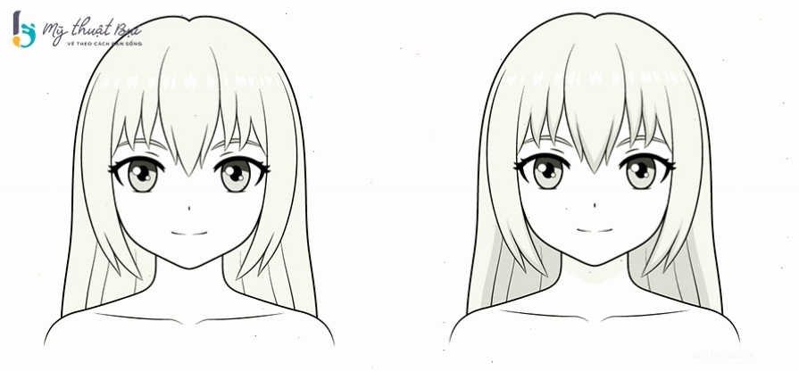 Đổ bóng và tô màu tranh anime