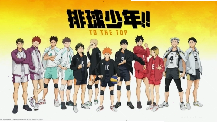 Đội bóng chuyền Karasuno trong một trận đấu gay cấn
