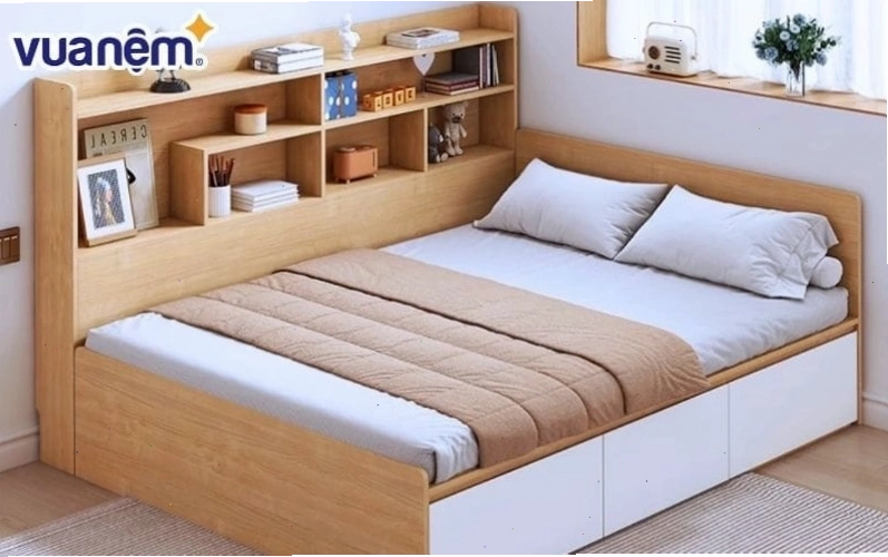 Giường ngủ bé gái lưu trữ đa năng State với nhiều hộc kéo thông minh