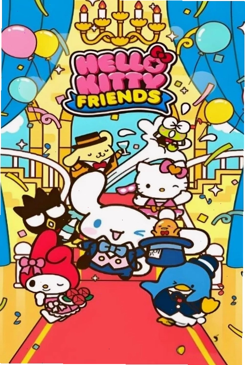 hello kitty friends meme