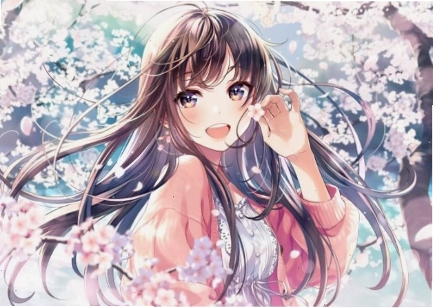 Hình ảnh anime nữ đẹp ngầu với ánh mắt sắc lạnh