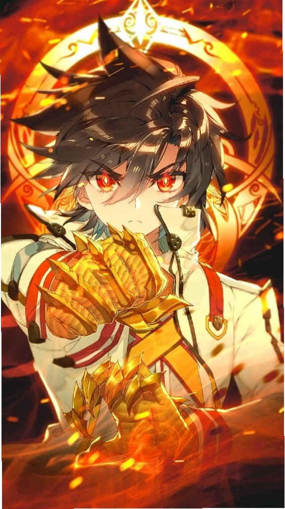 Hình ảnh avatar anime nam ngầu thể hiện sự mạnh mẽ và quyết đoán