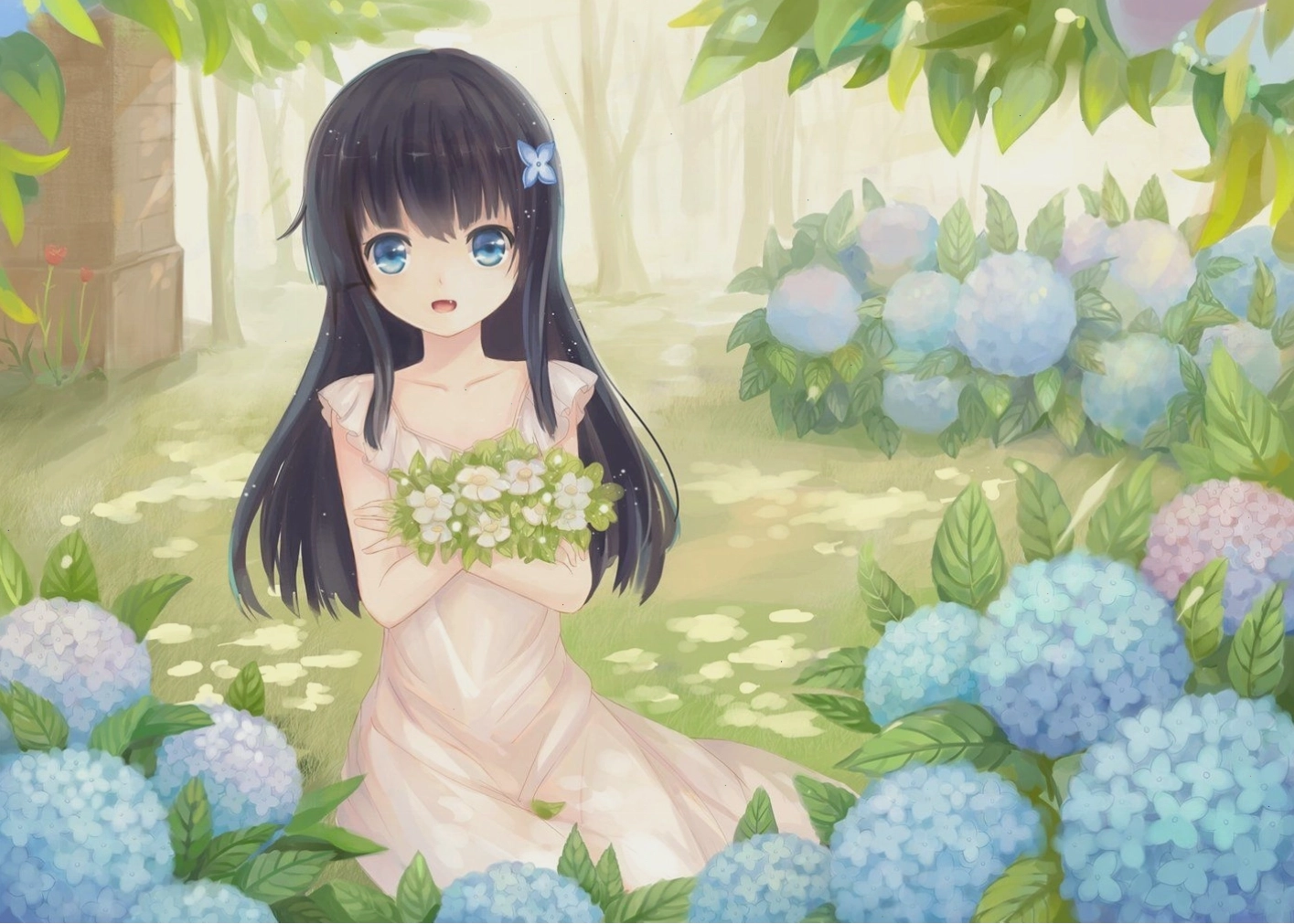 Hình ảnh các loại hoa anime đầy màu sắc