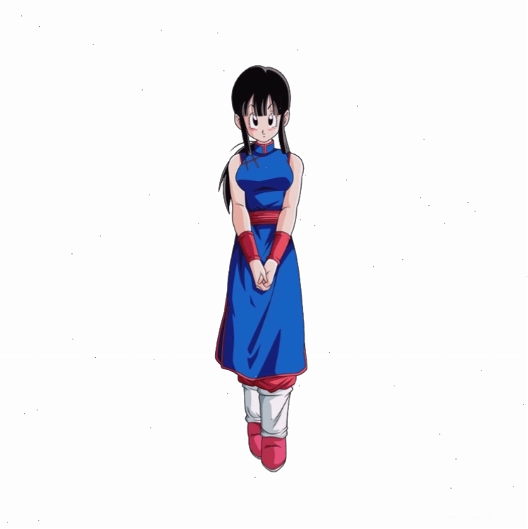 Hình ảnh Chi Chi, vợ của Goku và là một người mẹ mạnh mẽ