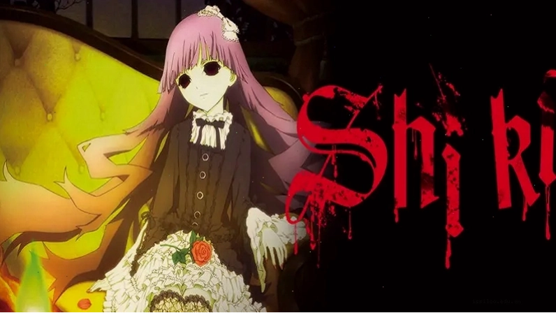 Hình ảnh cô gái kỳ bí trong bộ anime Shiki