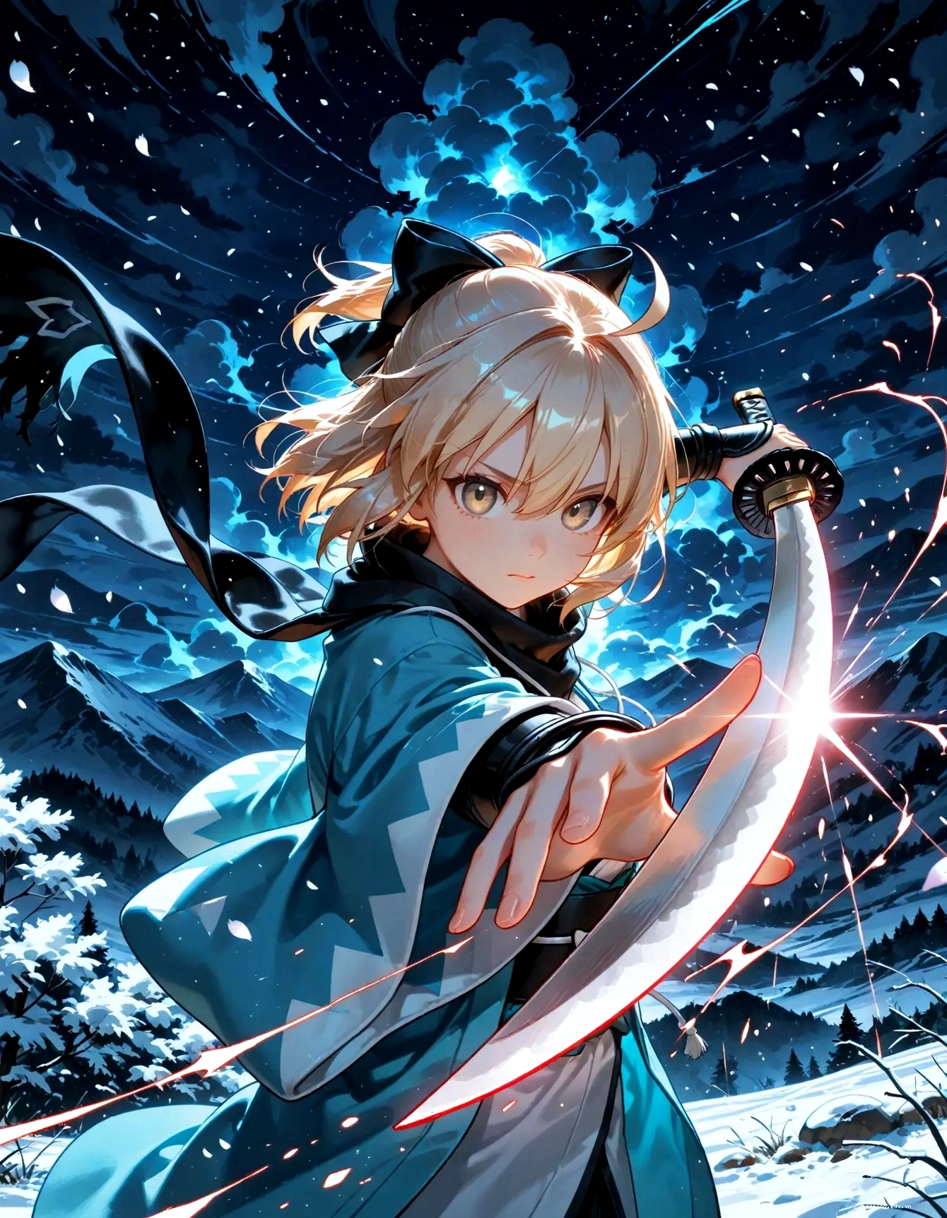 Hình ảnh lấy cảm hứng từ Fate anime