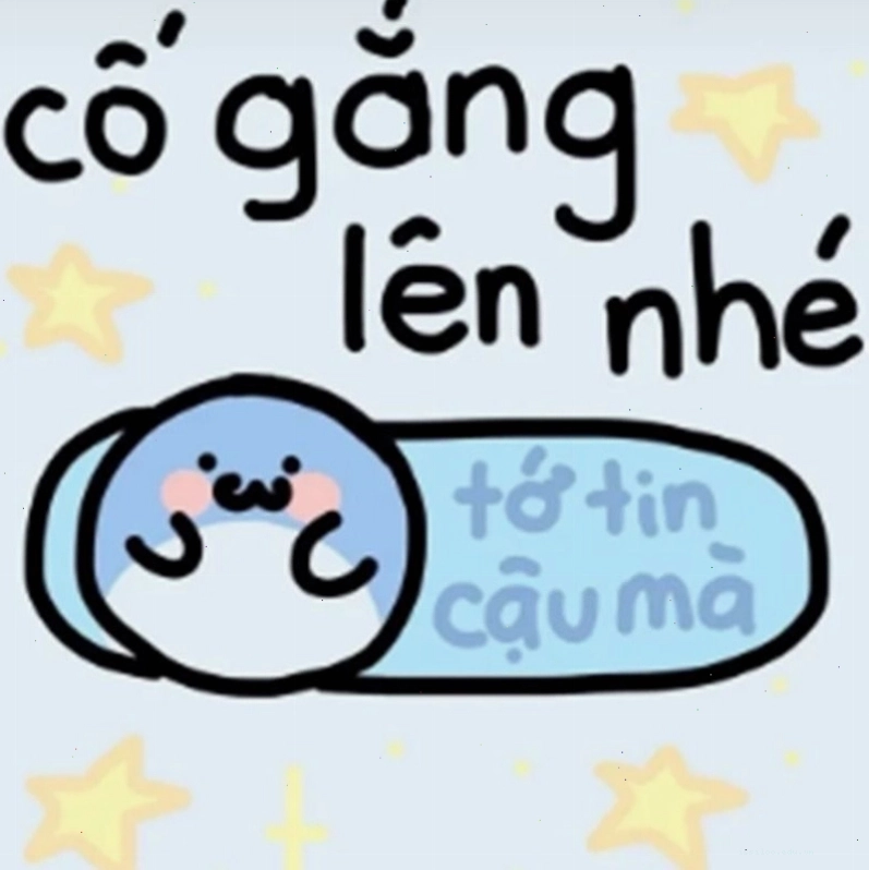 Hình ảnh meme mèo cố lên thể hiện sự nỗ lực