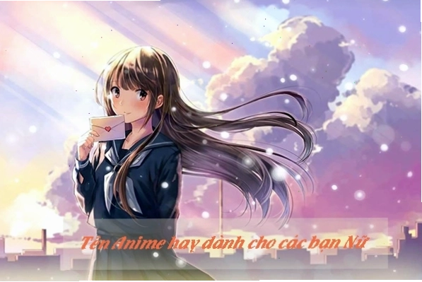 Hình ảnh minh họa các nhân vật nữ anime
