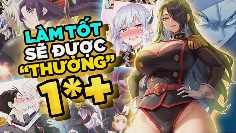 Hình ảnh minh họa cho anime ecchi nặng đô với yếu tố gợi cảm