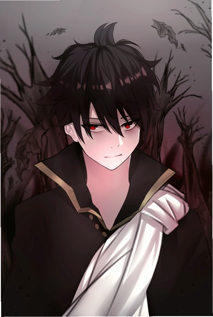Hình ảnh nhân vật anime nam với phong thái điềm tĩnh