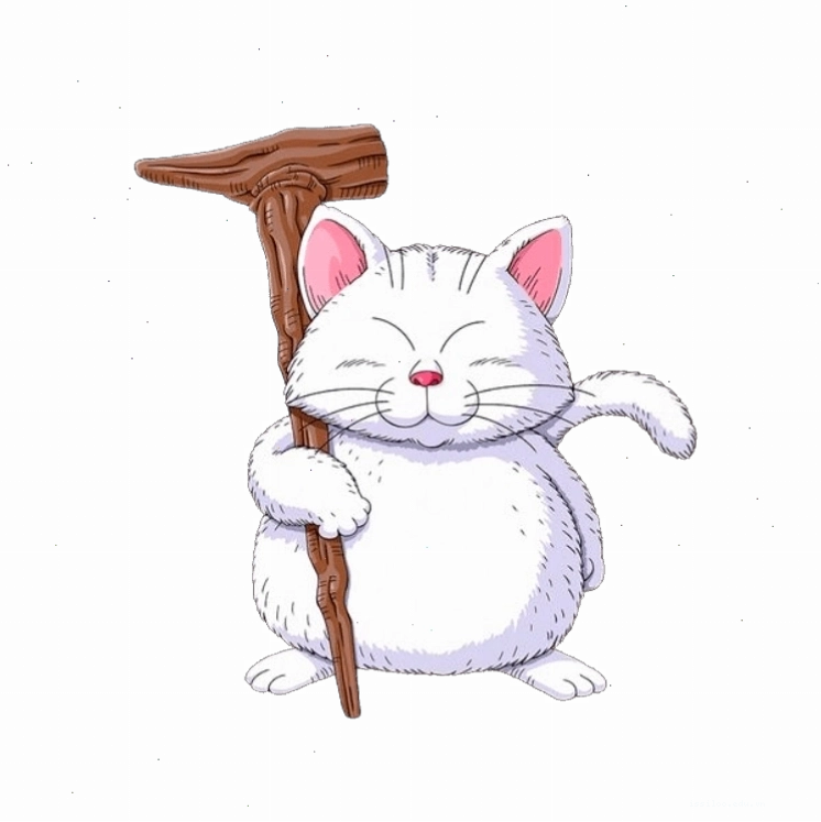 Hình ảnh Tiên mèo Karin, người thầy thông thái của Goku