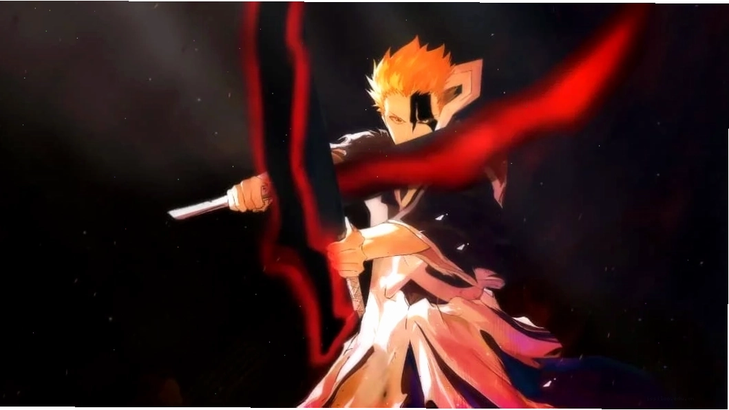 Hình nền 4k pc anime Kurosaki Ichigo trong trang phục Shinigami