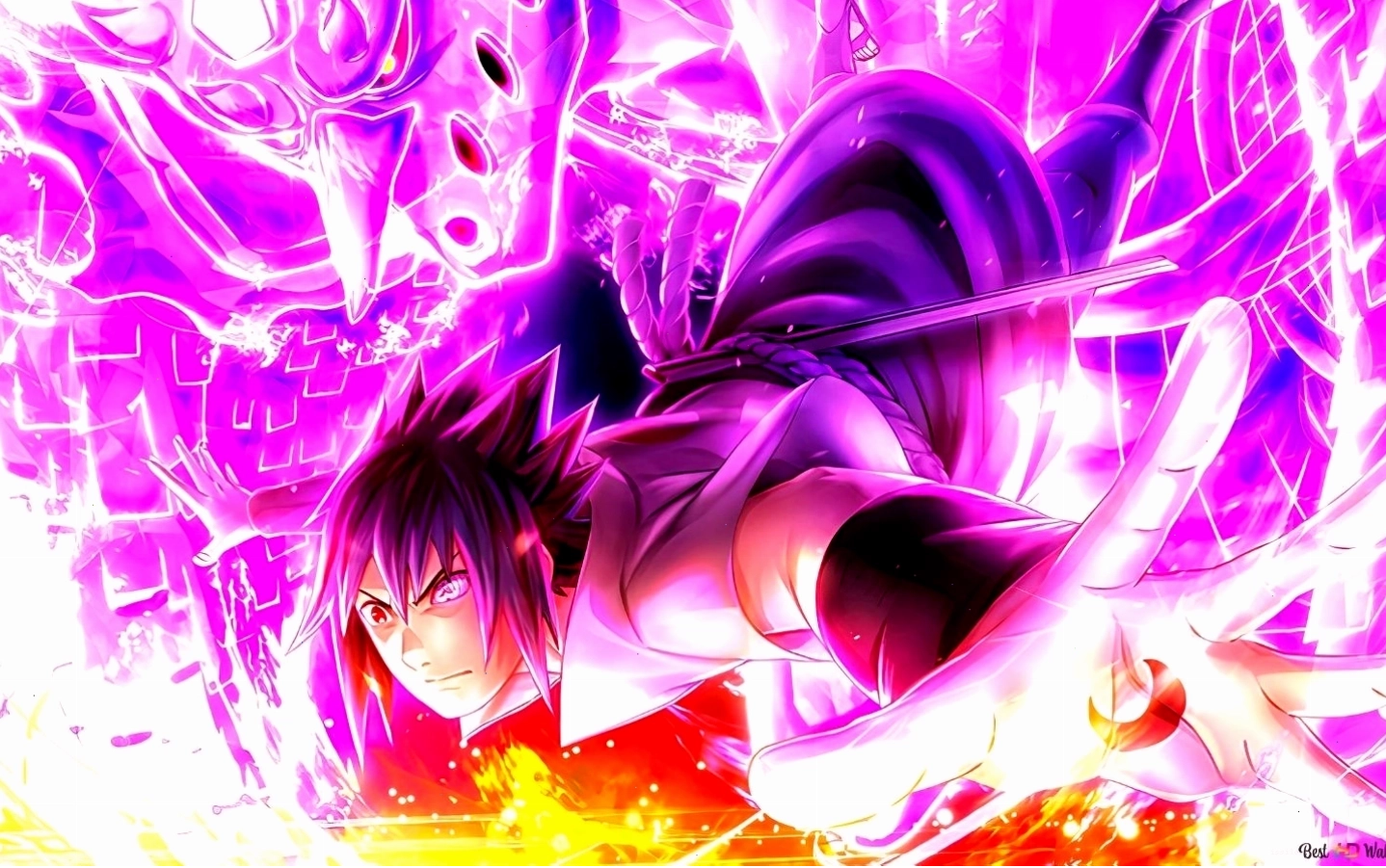Hình nền Sasuke trong phiên bản mạnh nhất