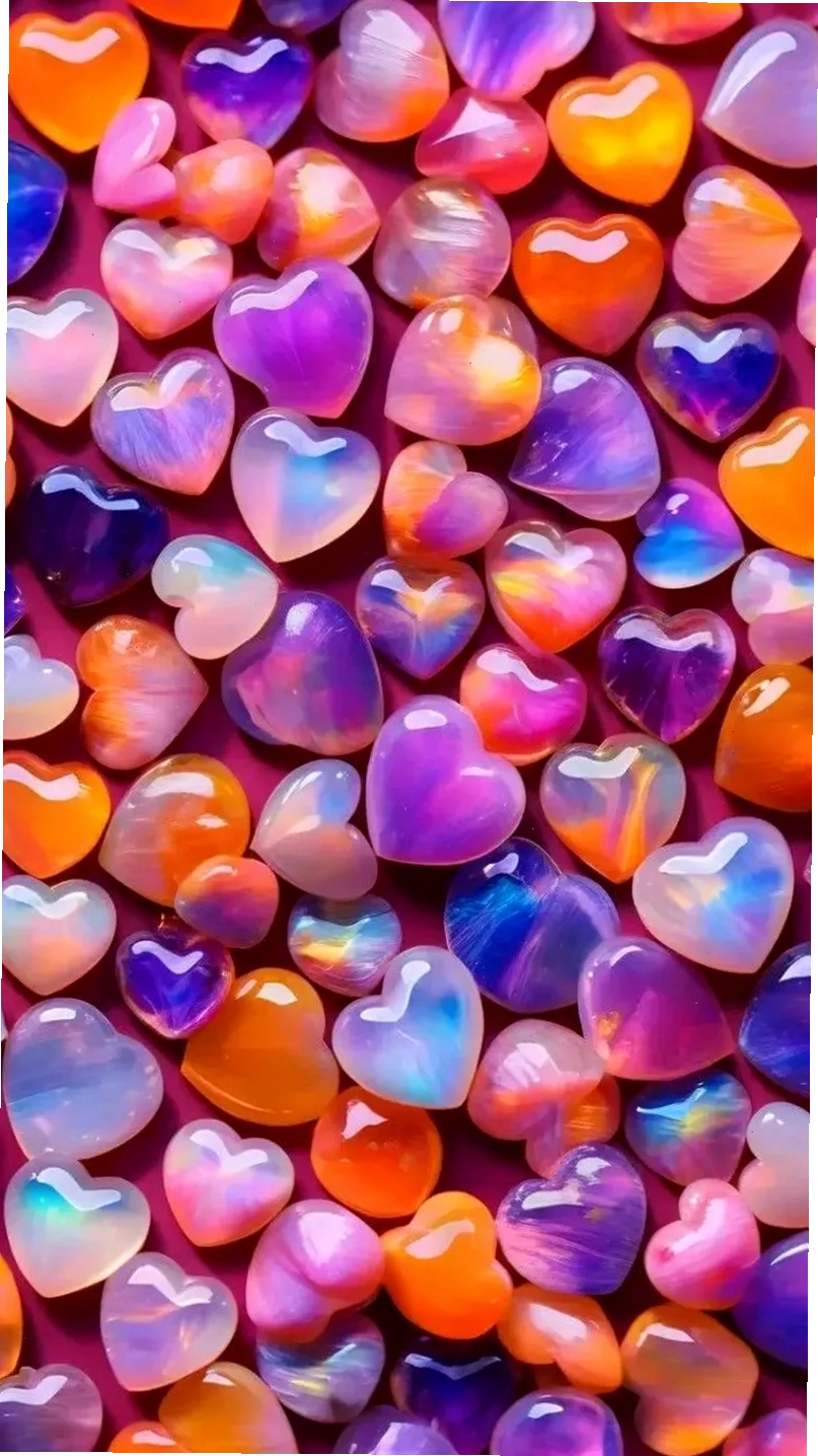 Hình nền trái tim với hiệu ứng đổ bóng tinh tế