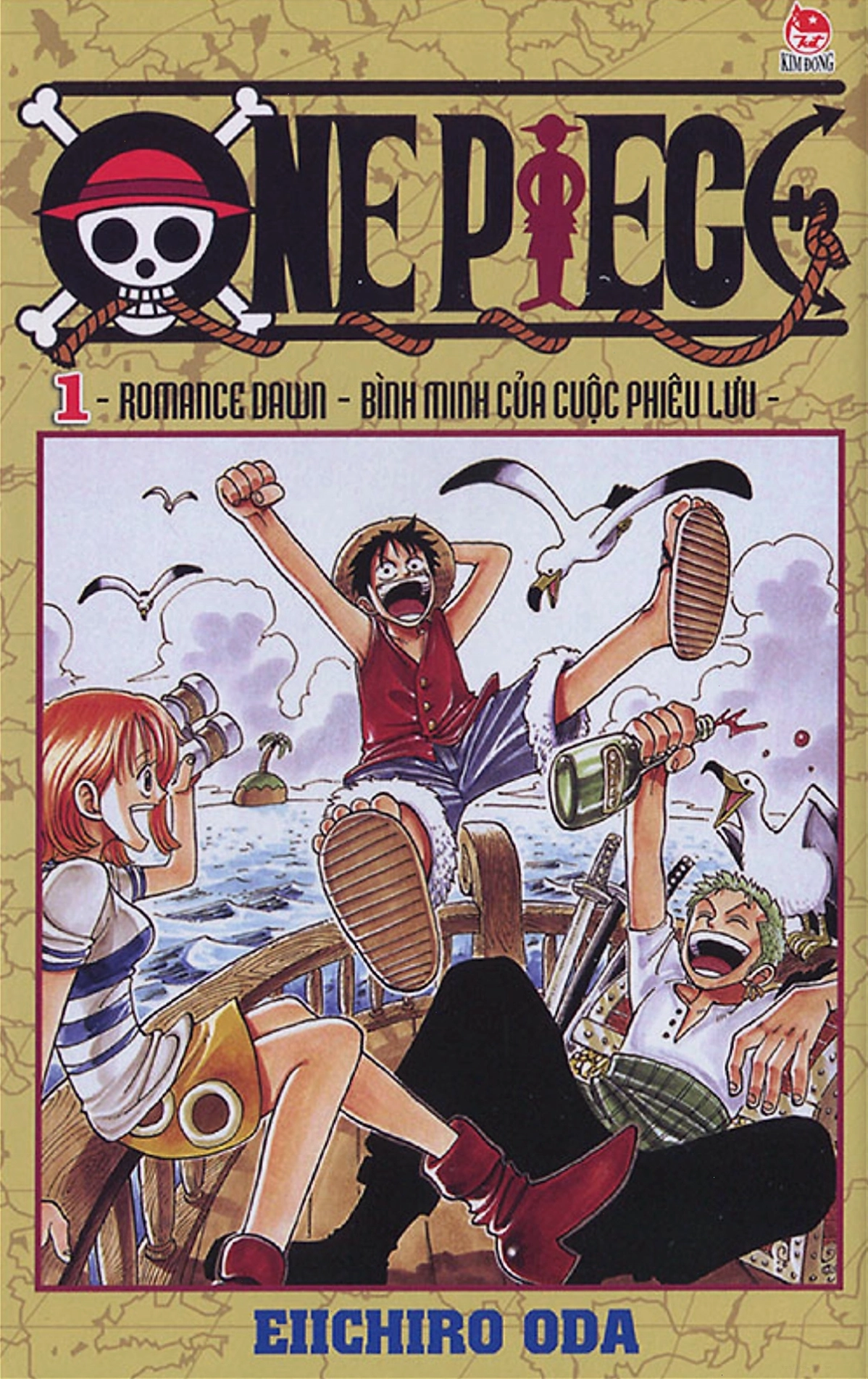 Luffy và băng Mũ Rơm trên hành trình tìm kho báu One Piece