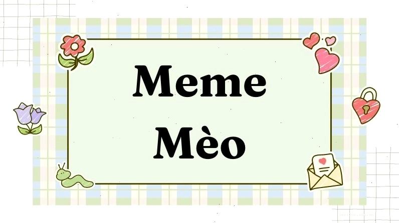 Meme mèo độc đáo