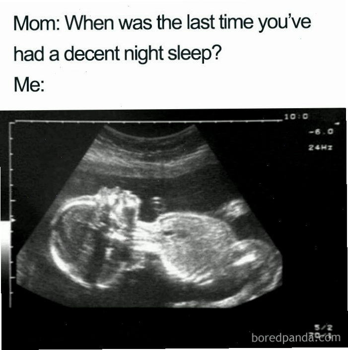 Meme sleep hài hước thể hiện sự mệt mỏi