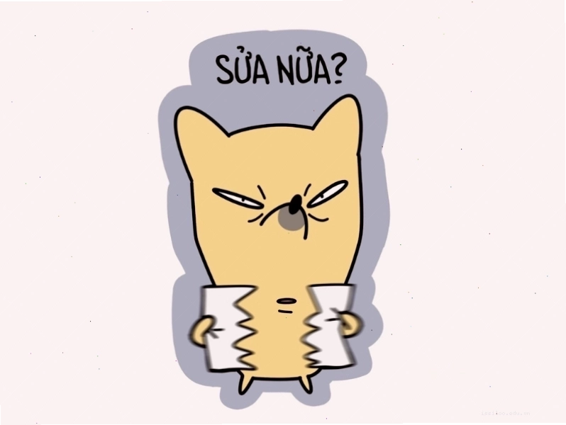 Meme "sửa nữa" thể hiện sự mệt mỏi và bất lực