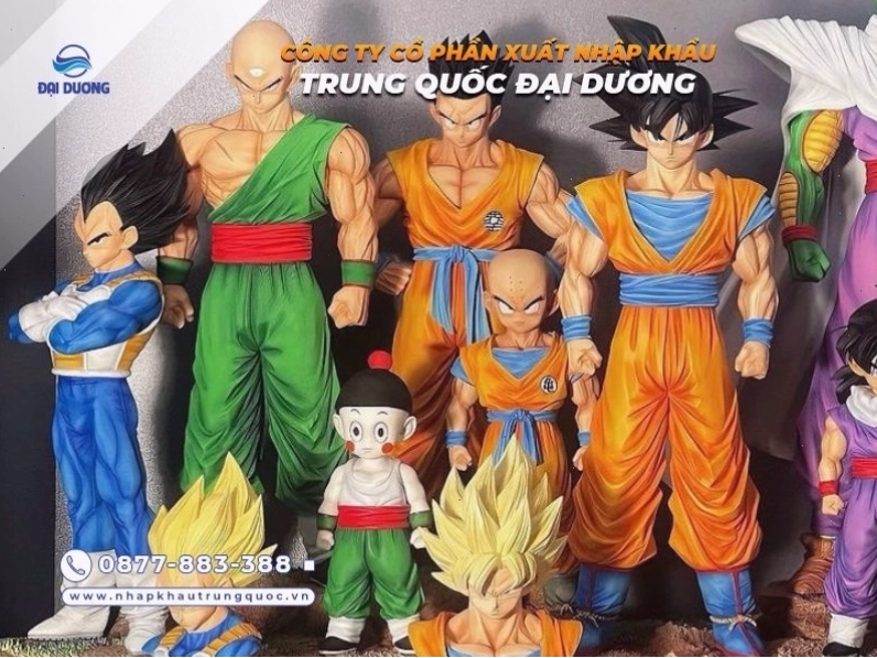 Mô hình tĩnh nhân vật anime đẹp mắt từ Trung Quốc