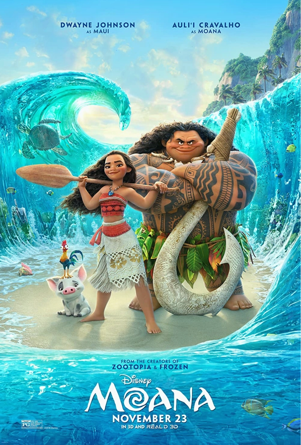 Moana, nàng công chúa dũng cảm trên biển cả