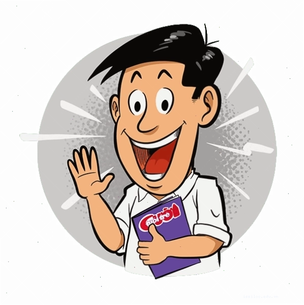 Một nhân vật hoạt hình màu vàng dễ thương