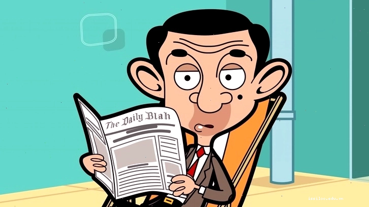 Mr. Bean với biểu cảm hài hước đặc trưng