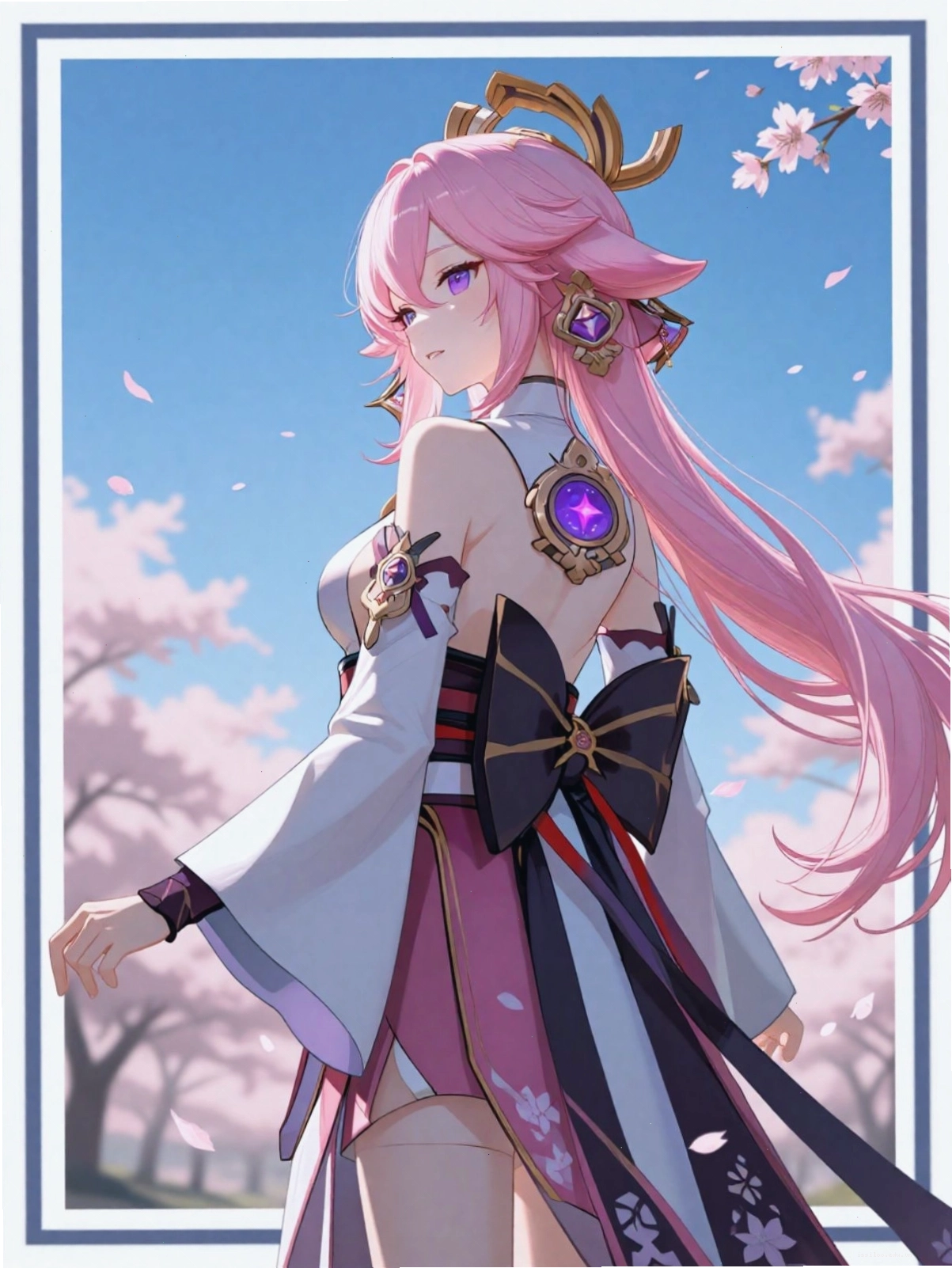 Nghệ thuật anime về công chúa fantasy