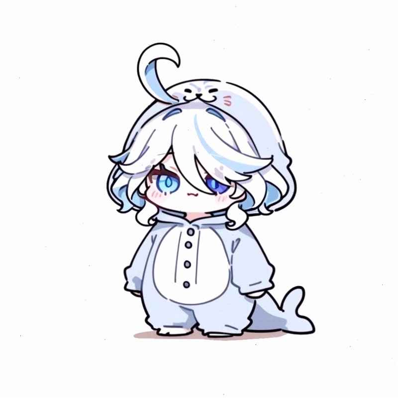 Nhân vật anime chibi dễ thương với phong cách vẽ độc đáo